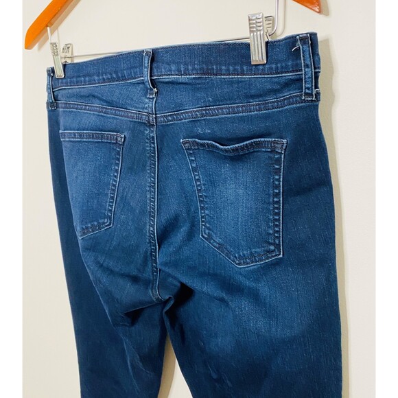 Gap Resolution Blue Stretch Legging Pants Cotton Denim Jeggings Skinny Fit 32 R - Picture 5 of 8